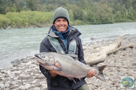 Fotos da pesca esportiva em Chaiten no Chile